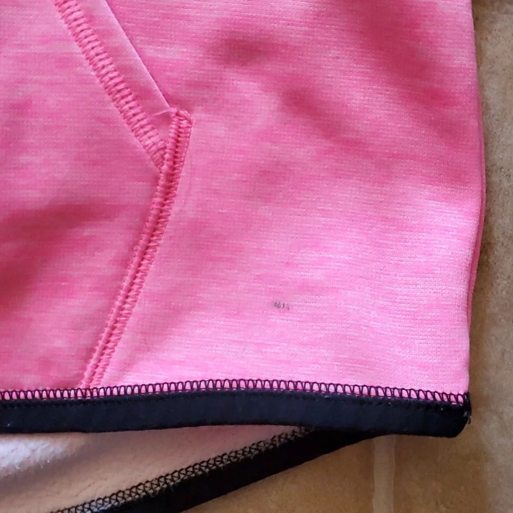 Girls Pink Under Armour Hoodie. - Picture 3 of 5